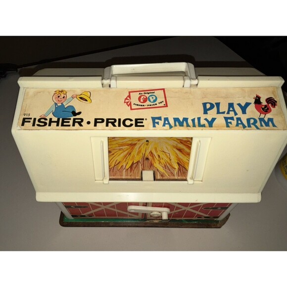Fisher-Price Toy Play Family Farm Red Barn Little People Vintage 1967 - Picture 5 of 15